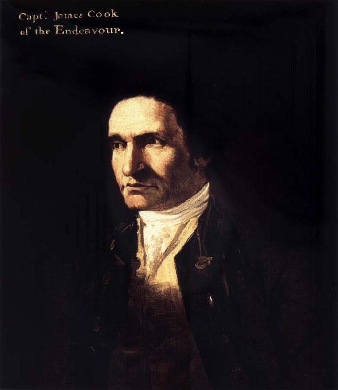 unknow artist Captain james Cook